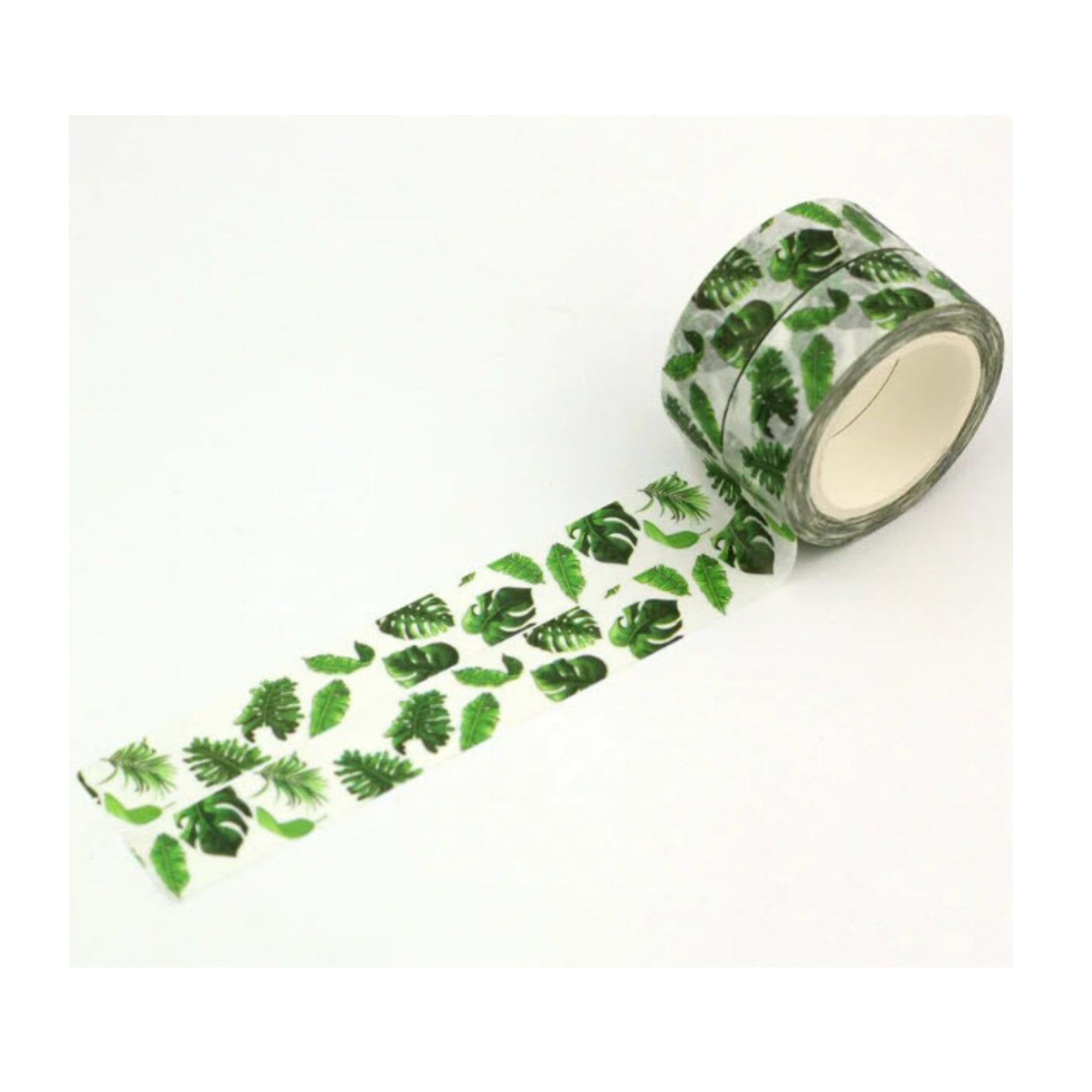 TW Collection Tropical Monstera Leaves Washi Tape by SSC Designs - 15mm x 30 Feet