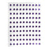 Our Brads Need Friends Collection Jewels Purple Self-Adhesive Rhinestones by Eyelet Outlet - 100 Rhinestones