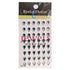 Our Brads Need Friends Collection Baby Blue Teardrop Rhinestone Self-Adhesive Bling by Eyelet Outlet - 48 Count