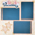 Beach Vacation (2) - 12 x 12 Pages, Fully-Assembled & Hand-Crafted 3D Scrapbook Premade by SSC Designs