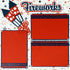 4th Of July (2) - 12 x 12 Pages, Fully-Assembled & Hand-Crafted 3D Scrapbook Premade by SSC Designs