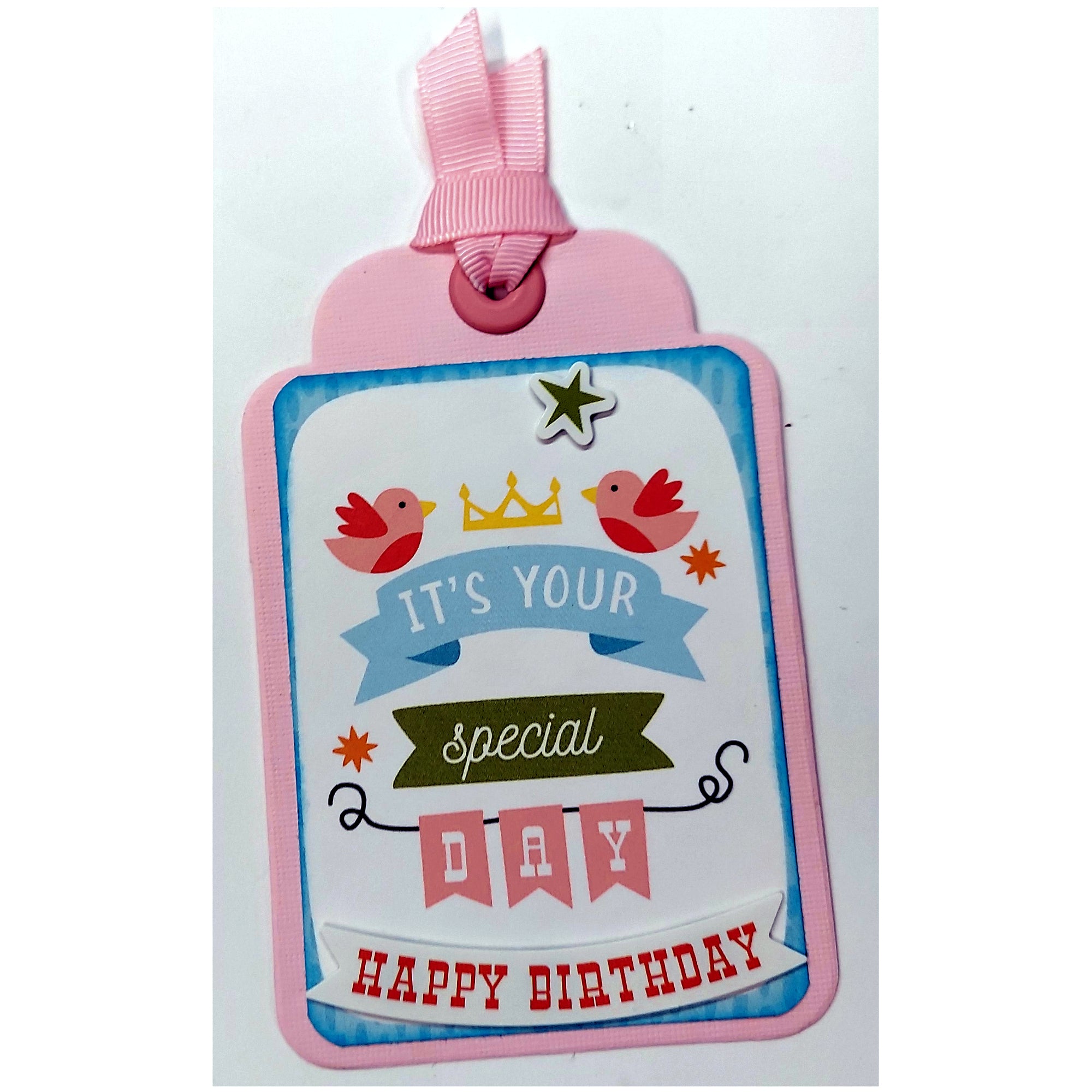 It's Your Special Day Tag 3 x 5 Coordinating Scrapbook Tag Embellishment by SSC Designs
