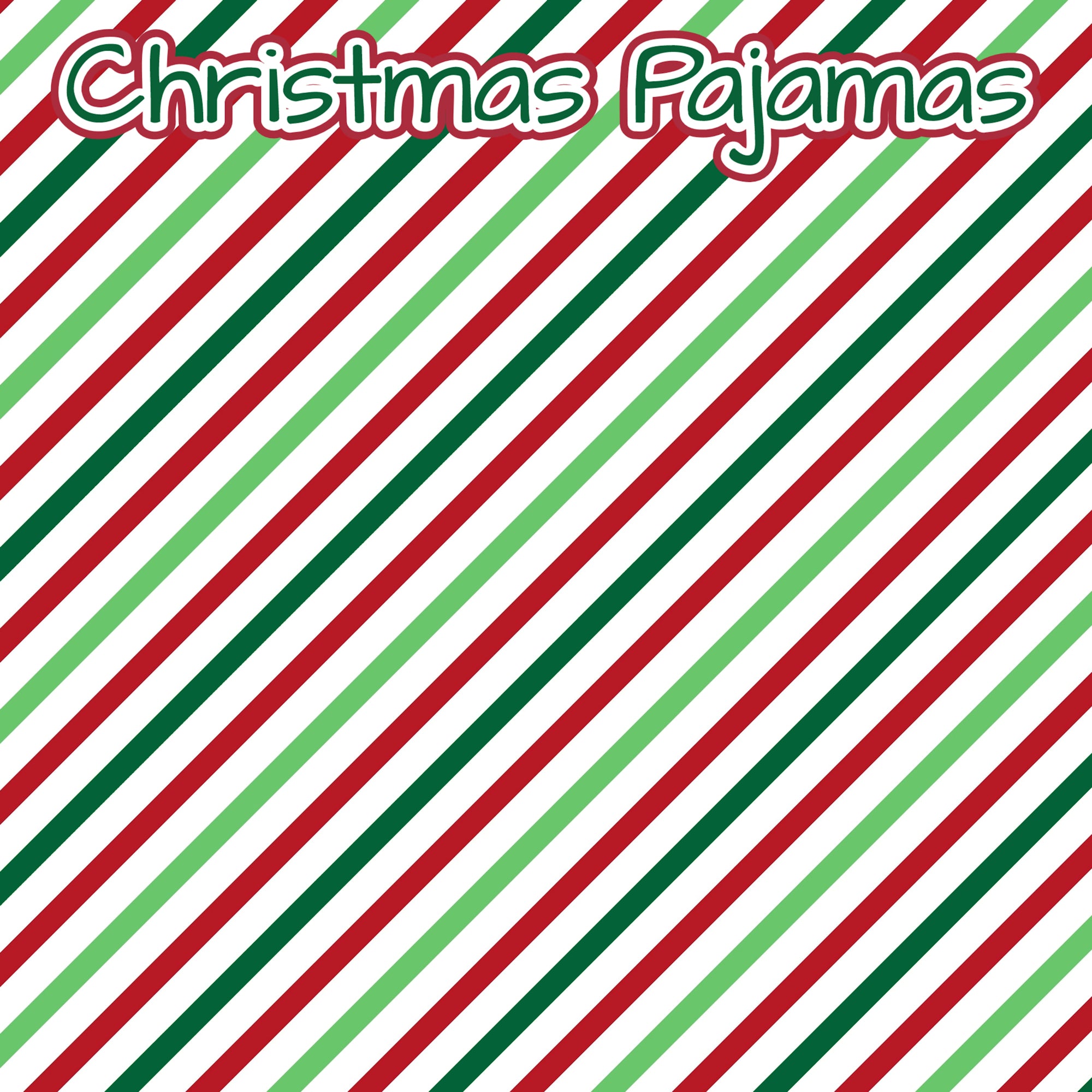 Just Fun Collection Christmas Pajamas 12 x 12 Double-Sided Scrapbook Paper by SSC Designs