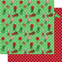 Just Fun Collection Christmas Pajamas Collage 12 x 12 Double-Sided Scrapbook Paper by SSC Designs