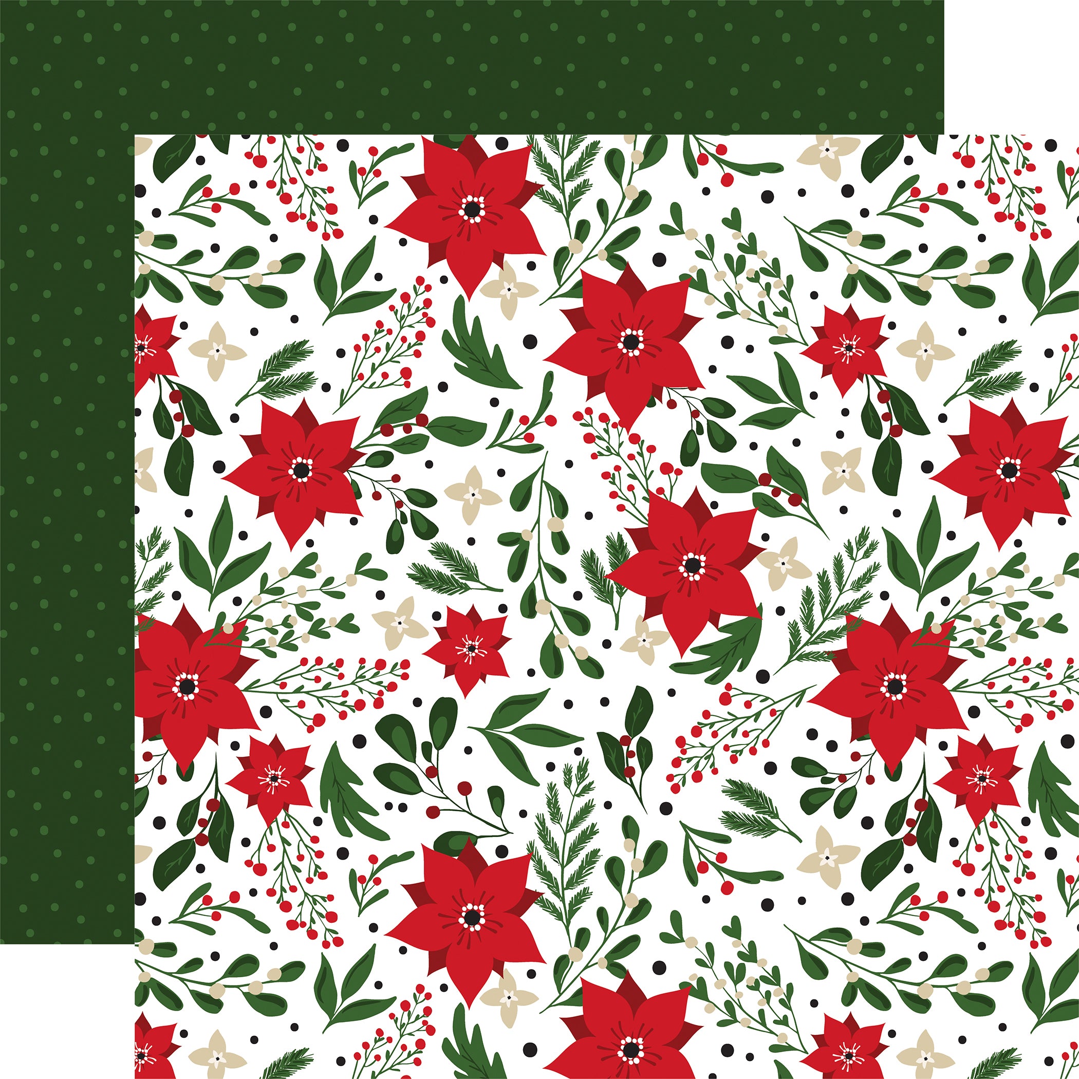 Jingle All The Way 12 x 12 Scrapbook Collection Kit by Echo Park Paper - 13 Pieces