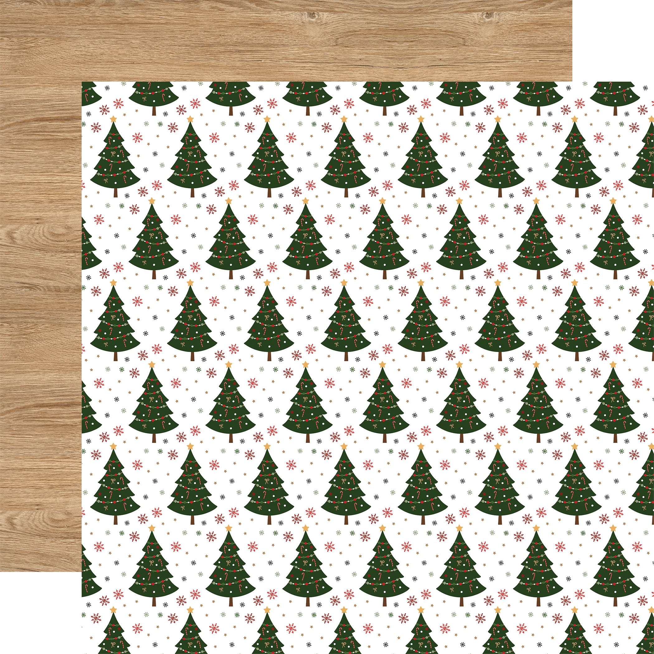 Jingle All The Way 12 x 12 Scrapbook Collection Kit by Echo Park Paper - 13 Pieces