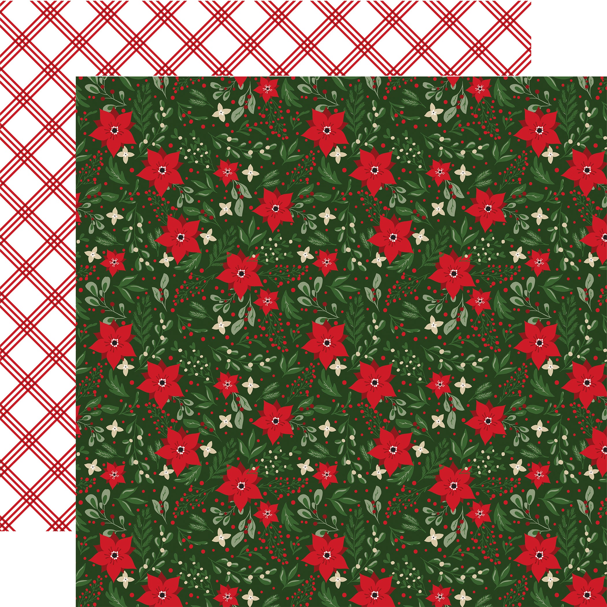 Jingle All The Way 12 x 12 Scrapbook Collection Kit by Echo Park Paper - 13 Pieces