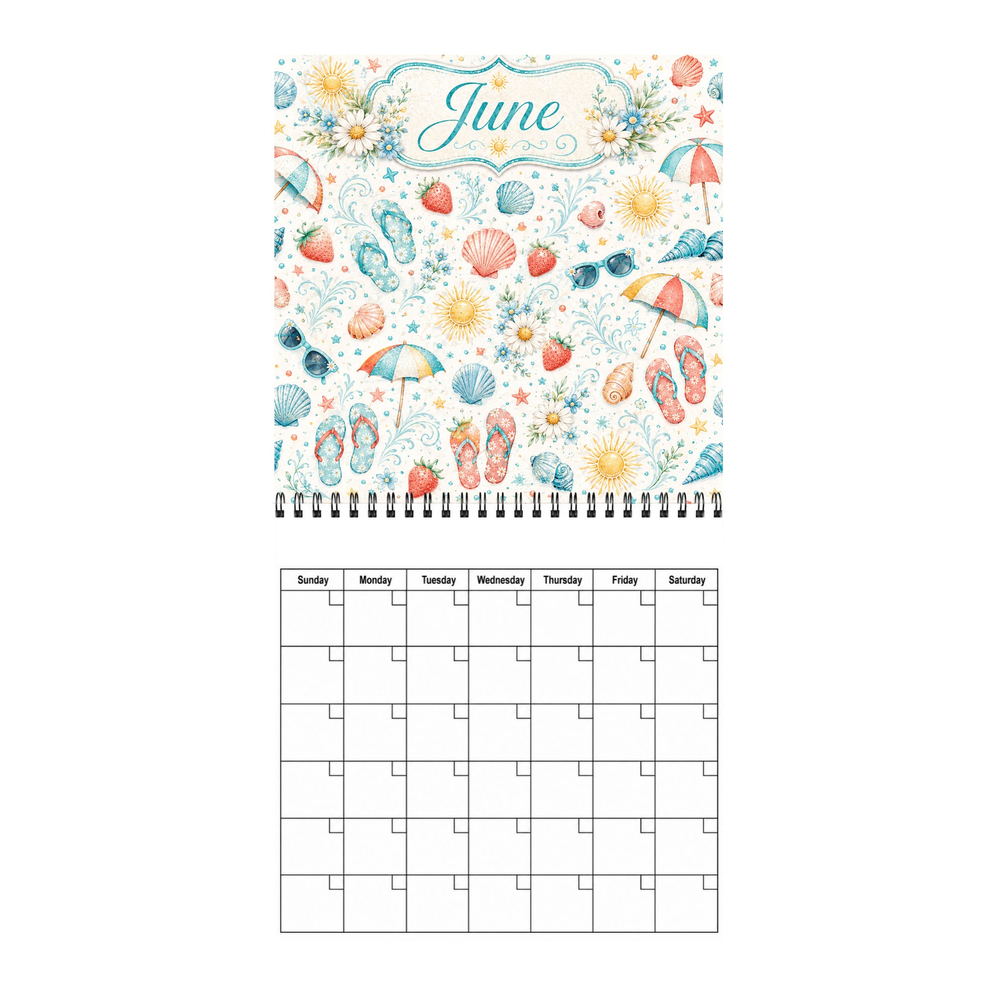 Craft Your Year Calendar Series 12-Month 12 x 12 Undated Calendar by SSC Designs