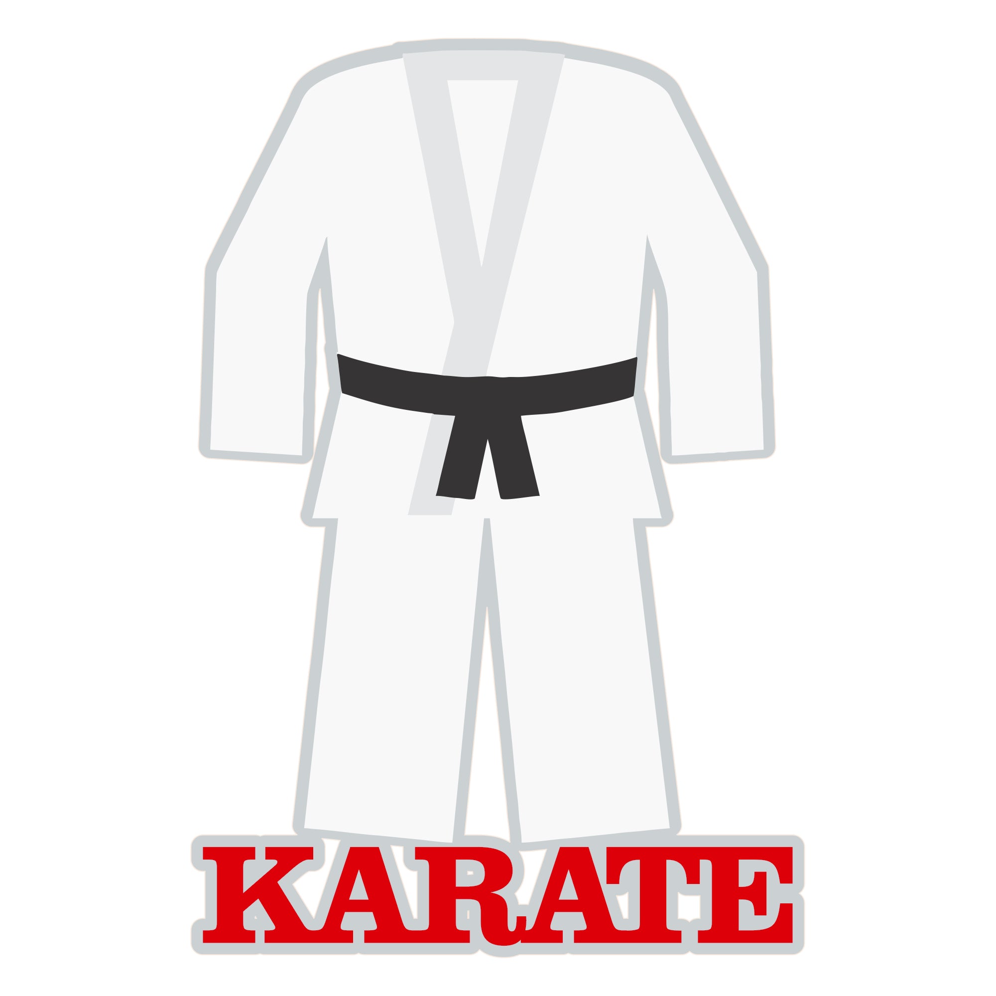 Sports Collection Karate 4.25 x 6.25 Fully-Assembled Laser Cut by SSC Laser Designs