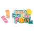 Keepin' Cool In The Pool 7 x 5 Title & Accessories Fully-Assembled Laser Cut Scrapbook Embellishment by SSC Laser Designs