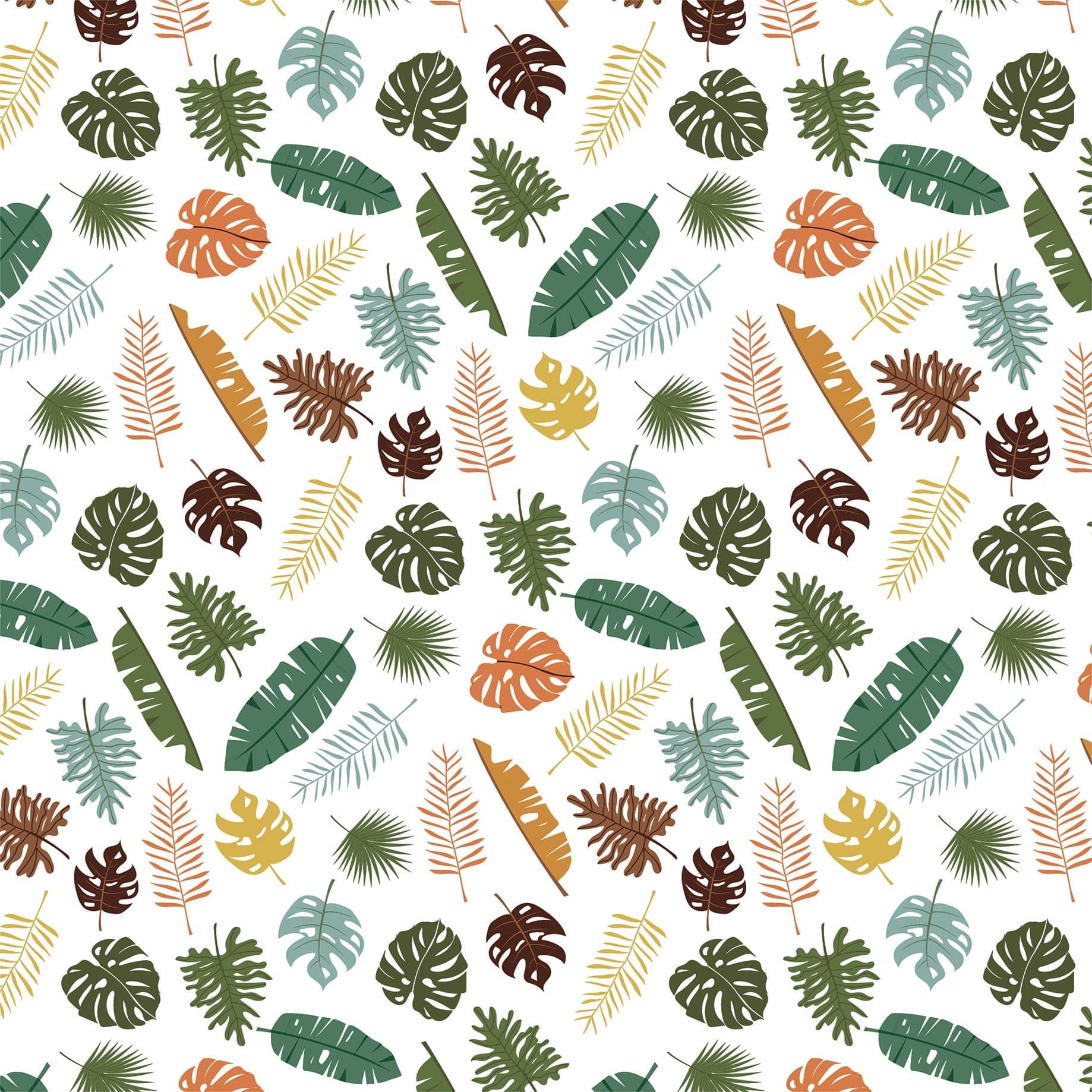 Little Explorer Collection Welcome To The Jungle 12 x 12 Double-Sided Scrapbook Paper by Echo Park Paper - Scrapbook Supply Companies