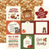 I Love Fall Collection 4x4 Journaling Cards 12 x 12 Double-Sided Scrapbook Paper by Echo Park Paper