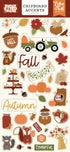 I Love Fall Collection 6 x 12 Scrapbook Chipboard Accents by Echo Park Paper - Scrapbook Supply Companies