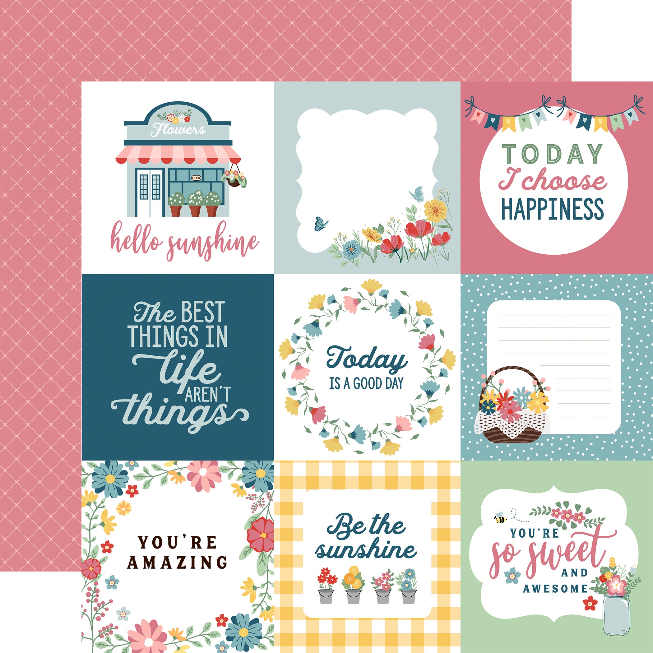 Life Is Beautiful Collection 12 x 12 Scrapbook Collection Pack by Echo Park Paper