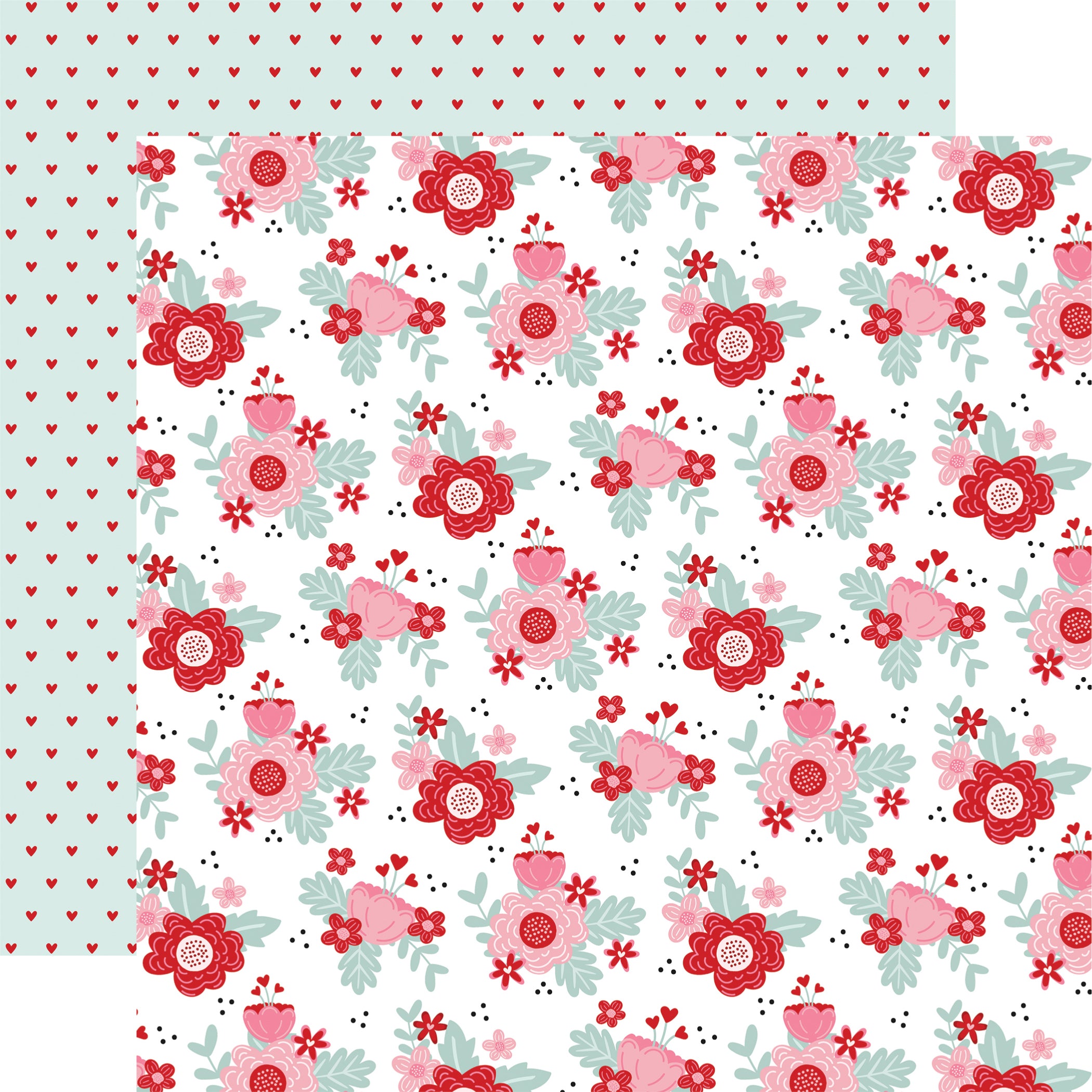 Love Notes 12 x 12 Scrapbook Collection Kit by Echo Park Paper - 13 Pieces