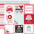 Love Notes 12 x 12 Scrapbook Collection Kit by Echo Park Paper - 13 Pieces