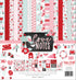 Love Notes 12 x 12 Scrapbook Collection Kit by Echo Park Paper - 13 Pieces