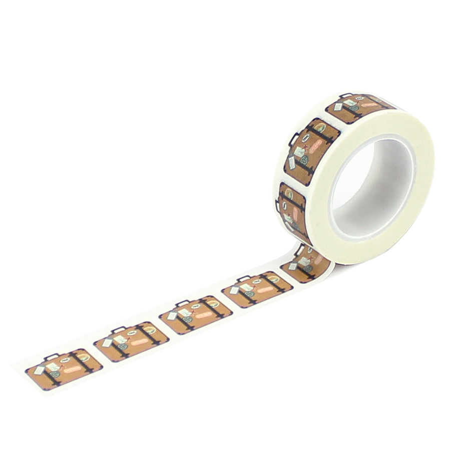 Let's Take the Trip Collection Pack Your Bags Washi Tape by Echo Park Paper - 30 Feet