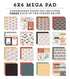 Let's Take The Trip Collection 6x6 Cardmakers Mega Pad by Echo Park Paper - 48 Double-Sided Papers