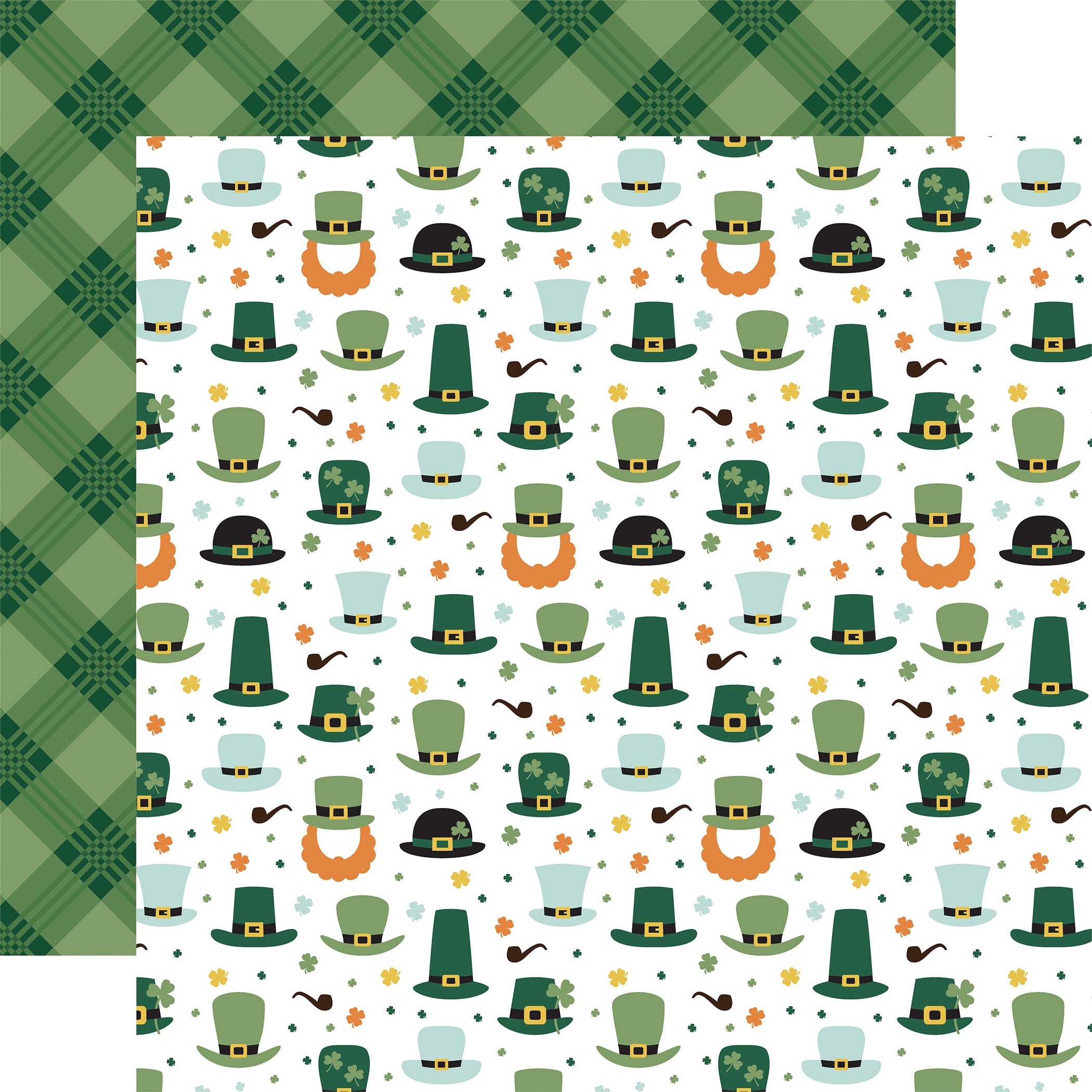 Lucky Charm Scrapbook Paper & Sticker Collection Kit by Echo Park Paper - 13 Pieces