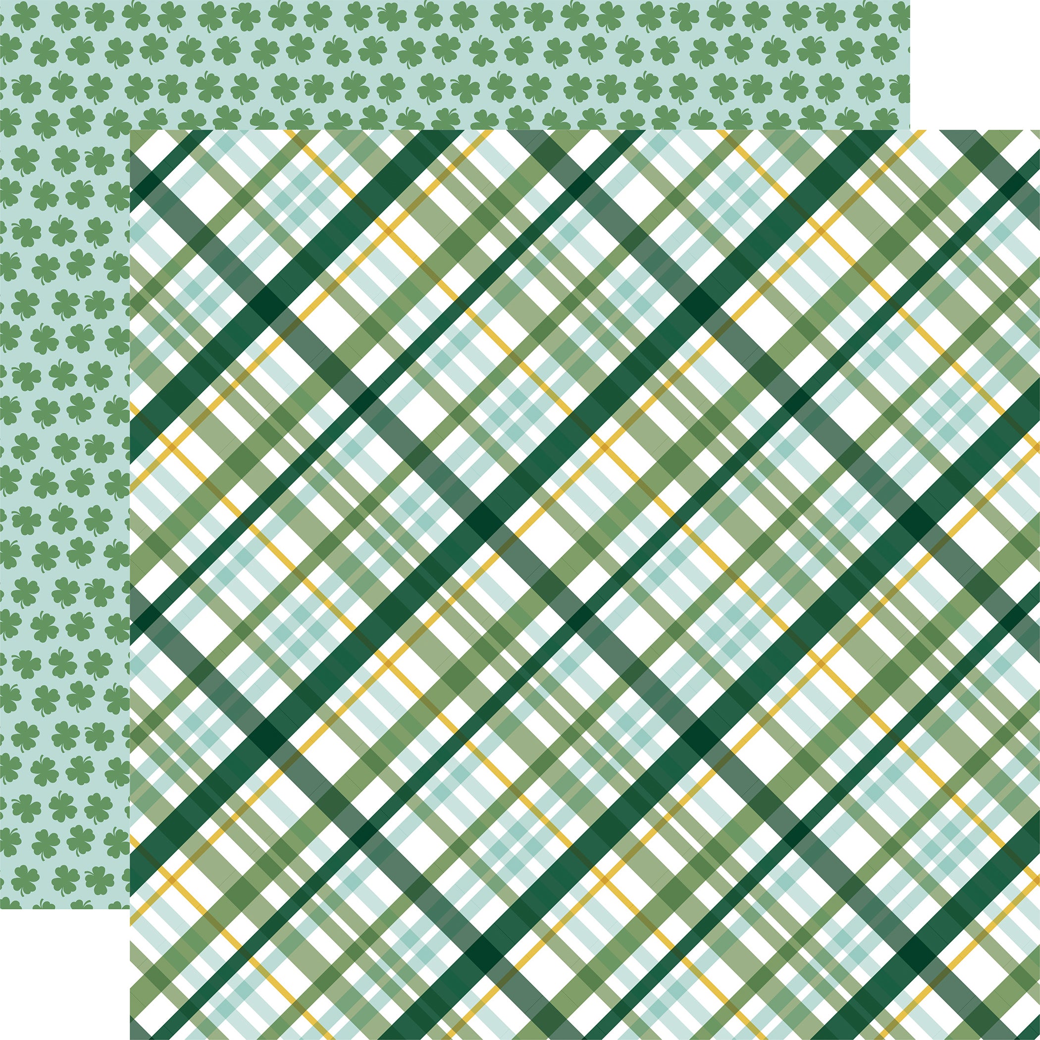 Lucky Charm Scrapbook Paper & Sticker Collection Kit by Echo Park Paper - 13 Pieces