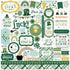 Lucky Charm Scrapbook Paper & Sticker Collection Kit by Echo Park Paper - 13 Pieces