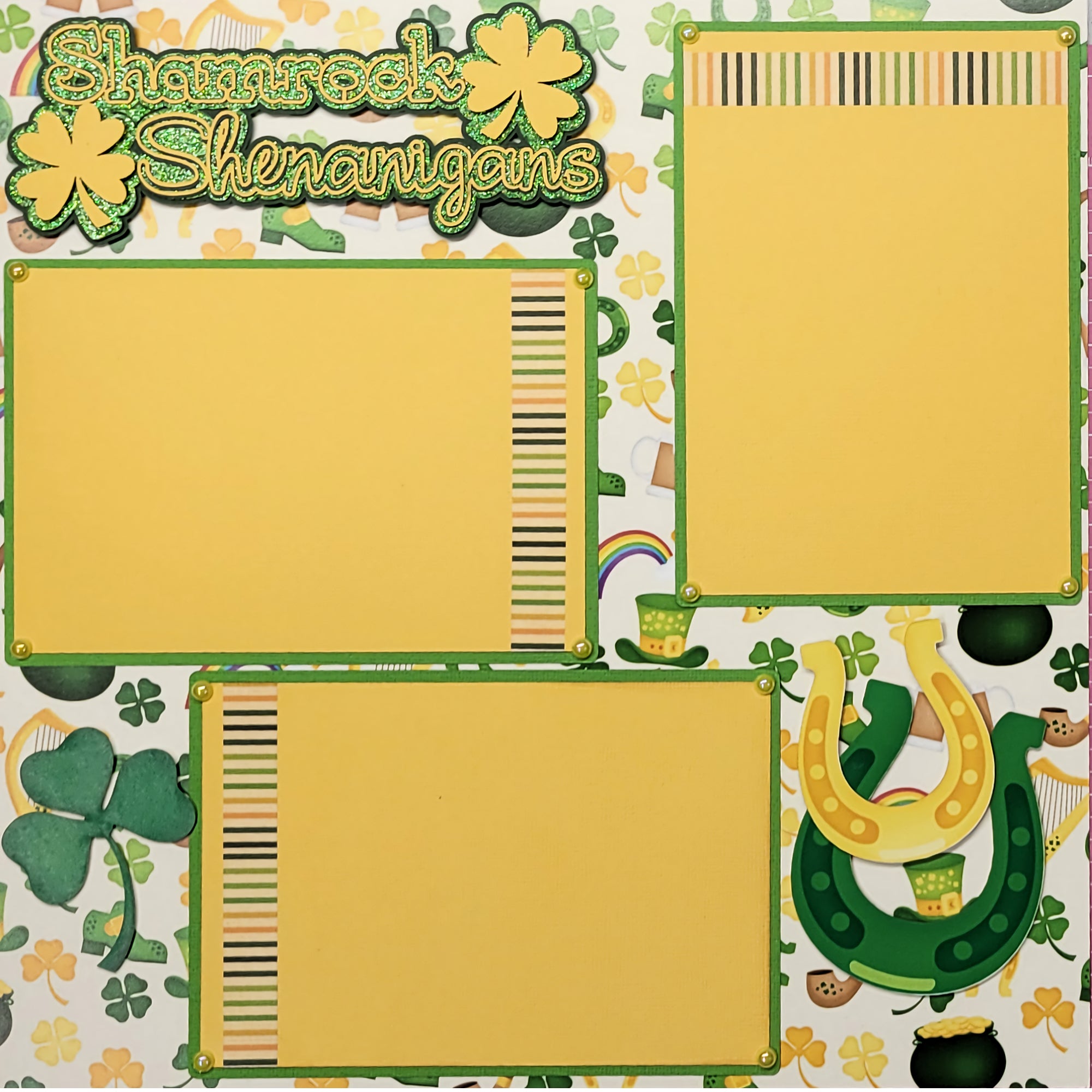 Cruising the world...one port at a time (2) - 12 x 12 Pages, Fully-Assembled & Hand-Crafted 3D Scrapbook Premade by SSC Designs