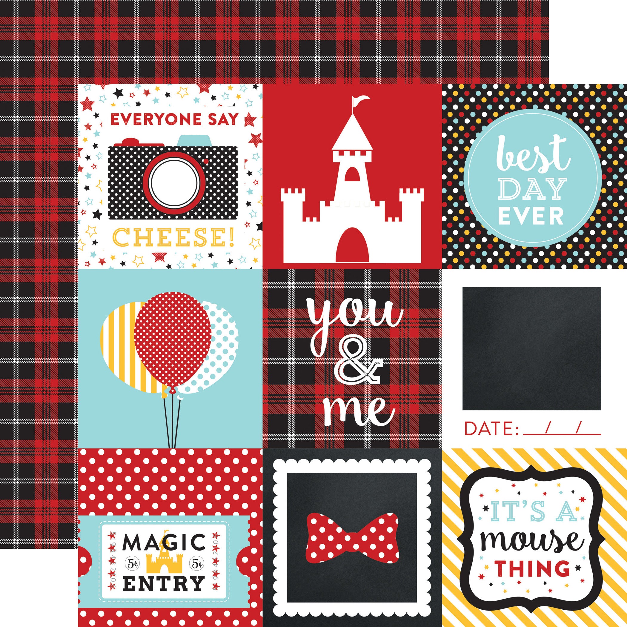 Magical Adventure Scrapbook Paper & Sticker Collection Kit by Echo Park Paper - 13 Pieces