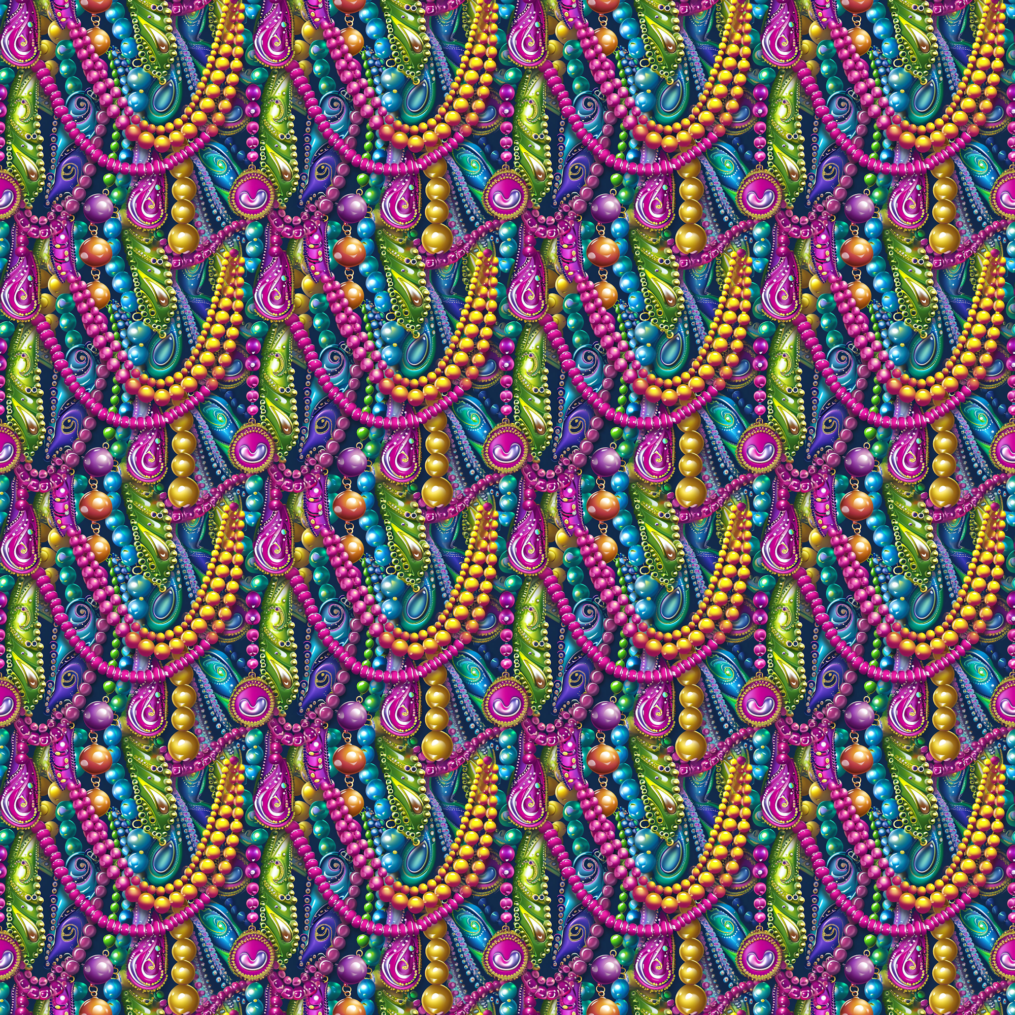 Mardi Gras Party Collection Jester 12 x 12 Double-Sided Scrapbook Paper by SSC Designs