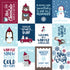 My Favorite Winter Collection 3x4 Journaling Cards 12 x 12 Double-Sided Scrapbook Paper by Echo Park Paper
