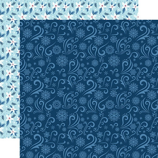 My Favorite Winter Collection Winter Chill 12 x 12 Double-Sided Scrapbook Paper by Echo Park Paper