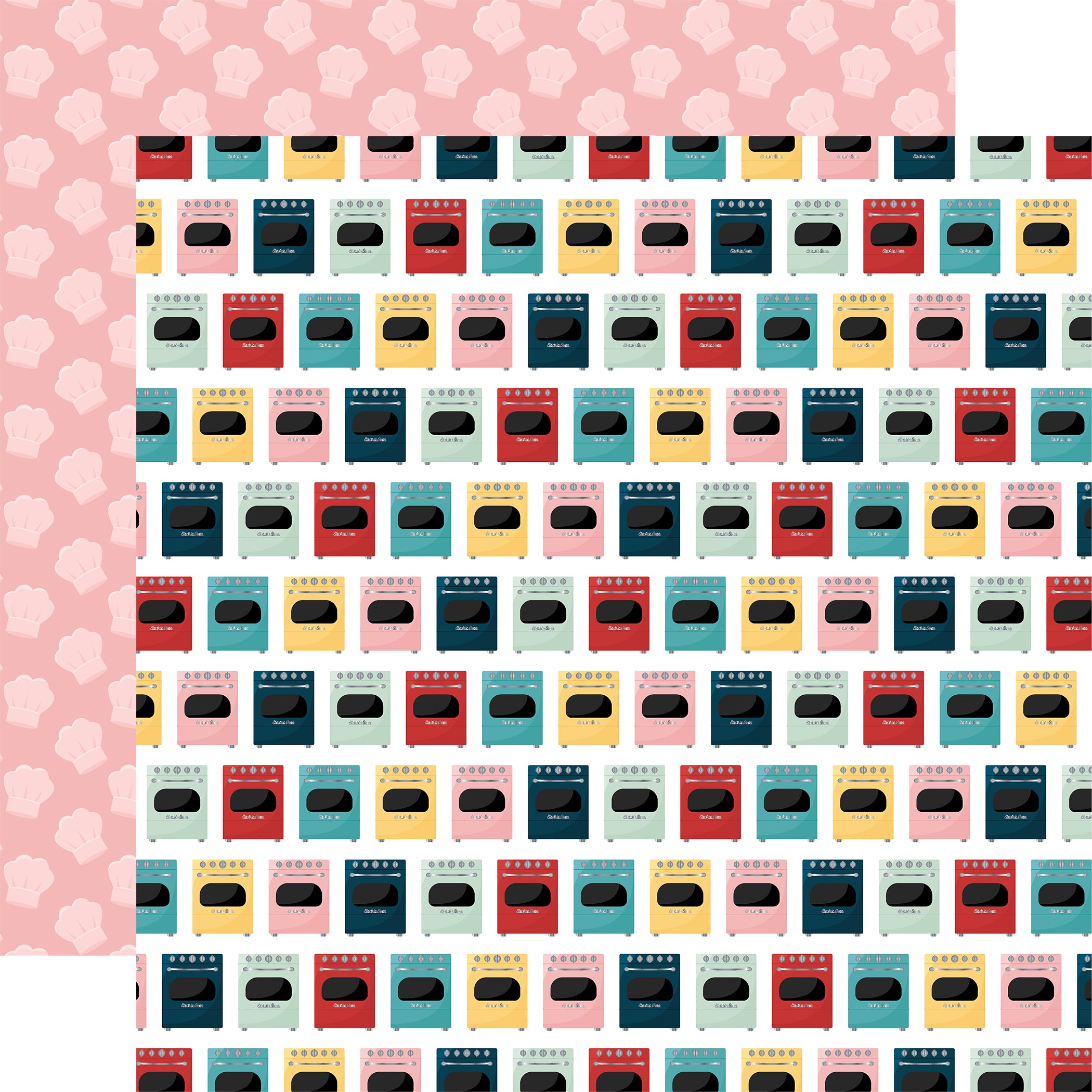 Mom's Kitchen Collection 12 x 12 Double-Sided Scrapbook Collection Kit by Echo Park Paper - 13 Pieces