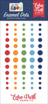 My Little Boy Collection 3x6 Self-Adhesive Enamel Dots Scrapbook Embellishments by Echo Park Paper