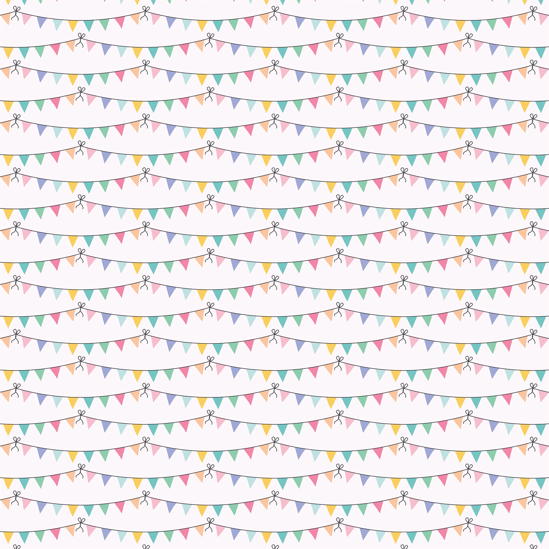 My Little Girl Collection Hot Air Balloon Sky 12 x 12 Double-Sided Scrapbook Paper by Echo Park Paper
