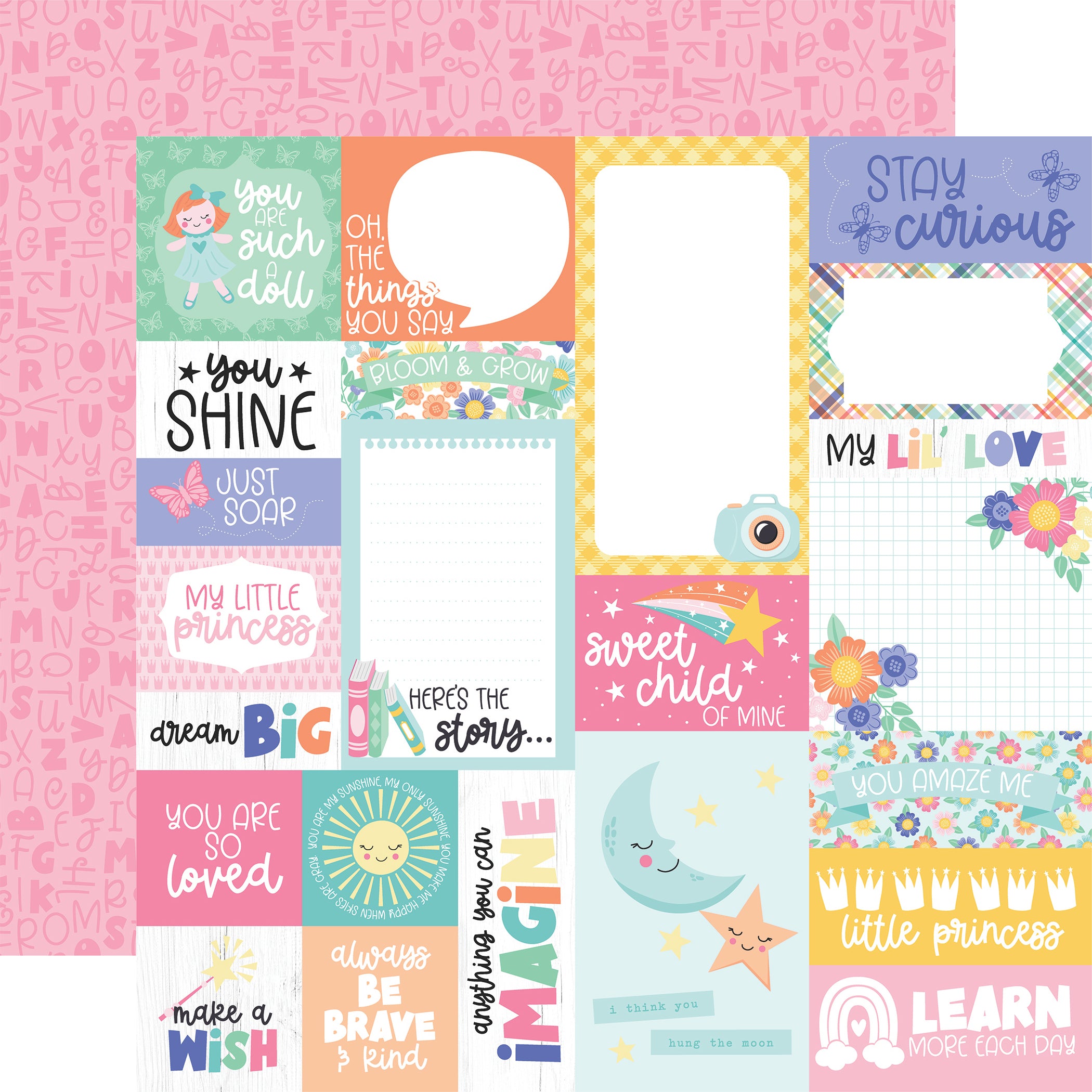 My Little Girl Collection 12 x 12 Scrapbook Collection Kit by Echo Park Paper