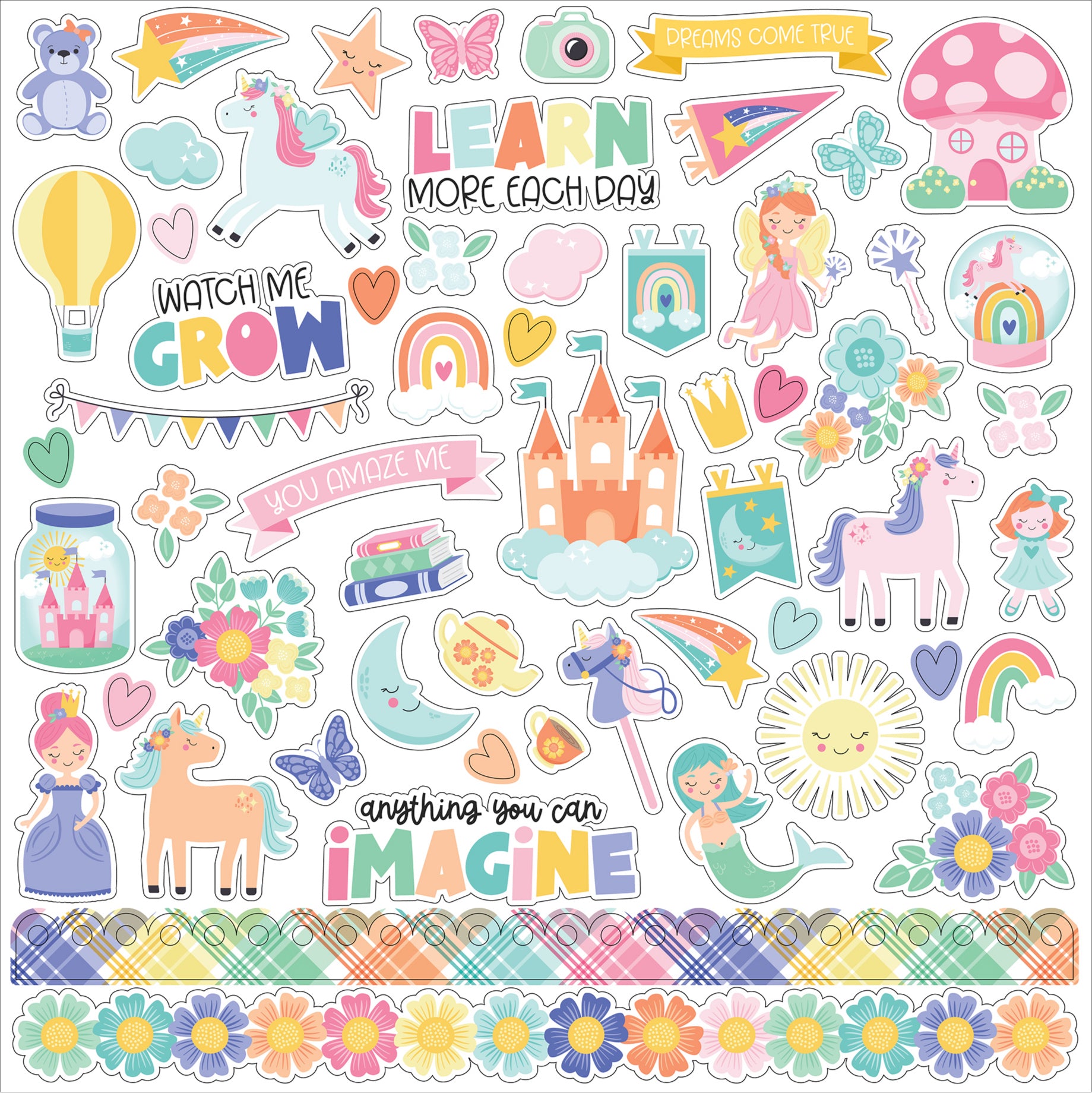 My Little Girl Collection 12 x 12 Scrapbook Collection Kit by Echo Park Paper