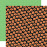 Monster Mash Collection Faces Of Halloween  12 x 12 Double-Sided Scrapbook Paper by Echo Park Paper