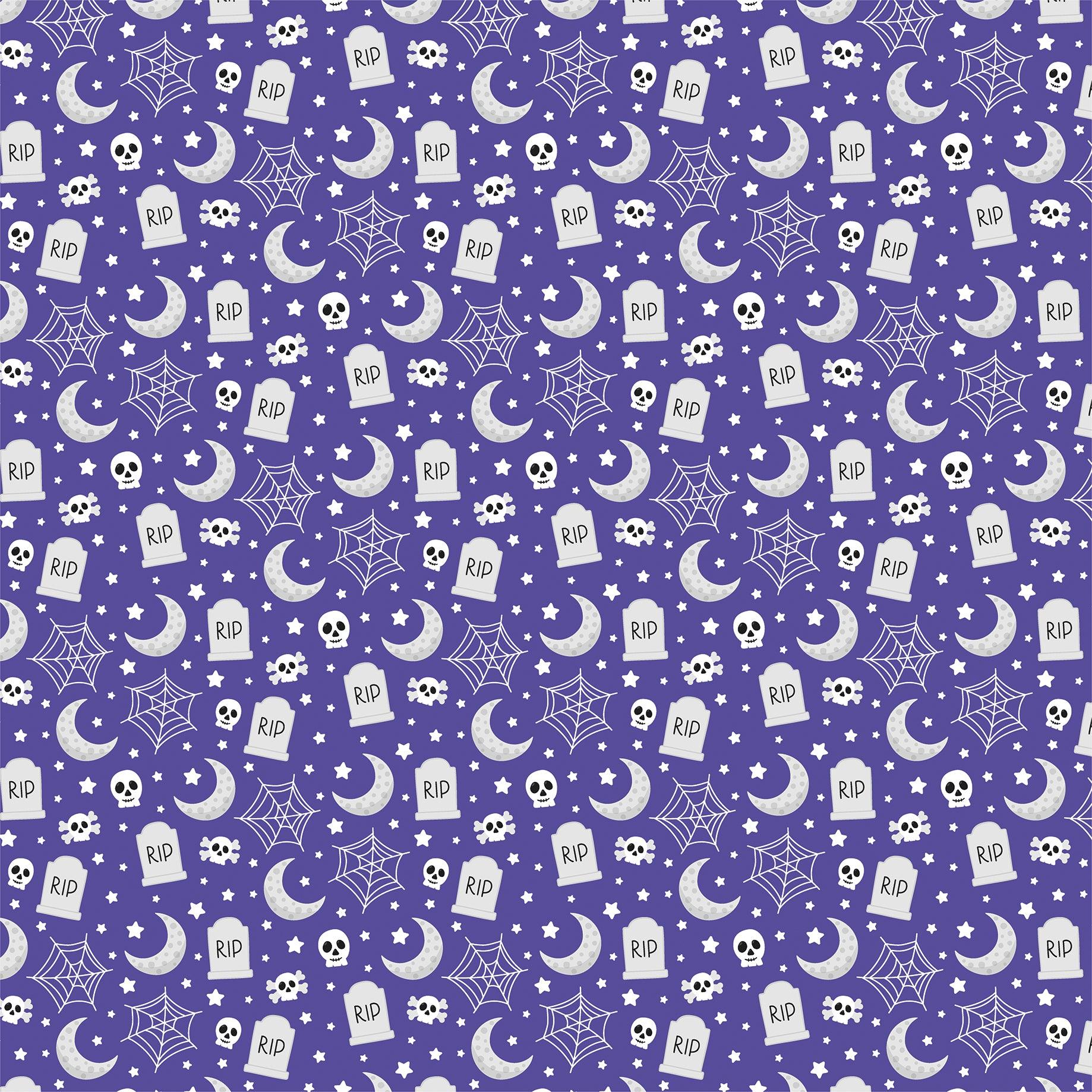 Monster Mash Collection So Cute It's Scary 12 x 12 Double-Sided Scrapbook Paper by Echo Park Paper - Scrapbook Supply Companies