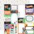 Monster Mash Collection Multi Journaling Cards 12 x 12 Double-Sided Scrapbook Paper by Echo Park Paper