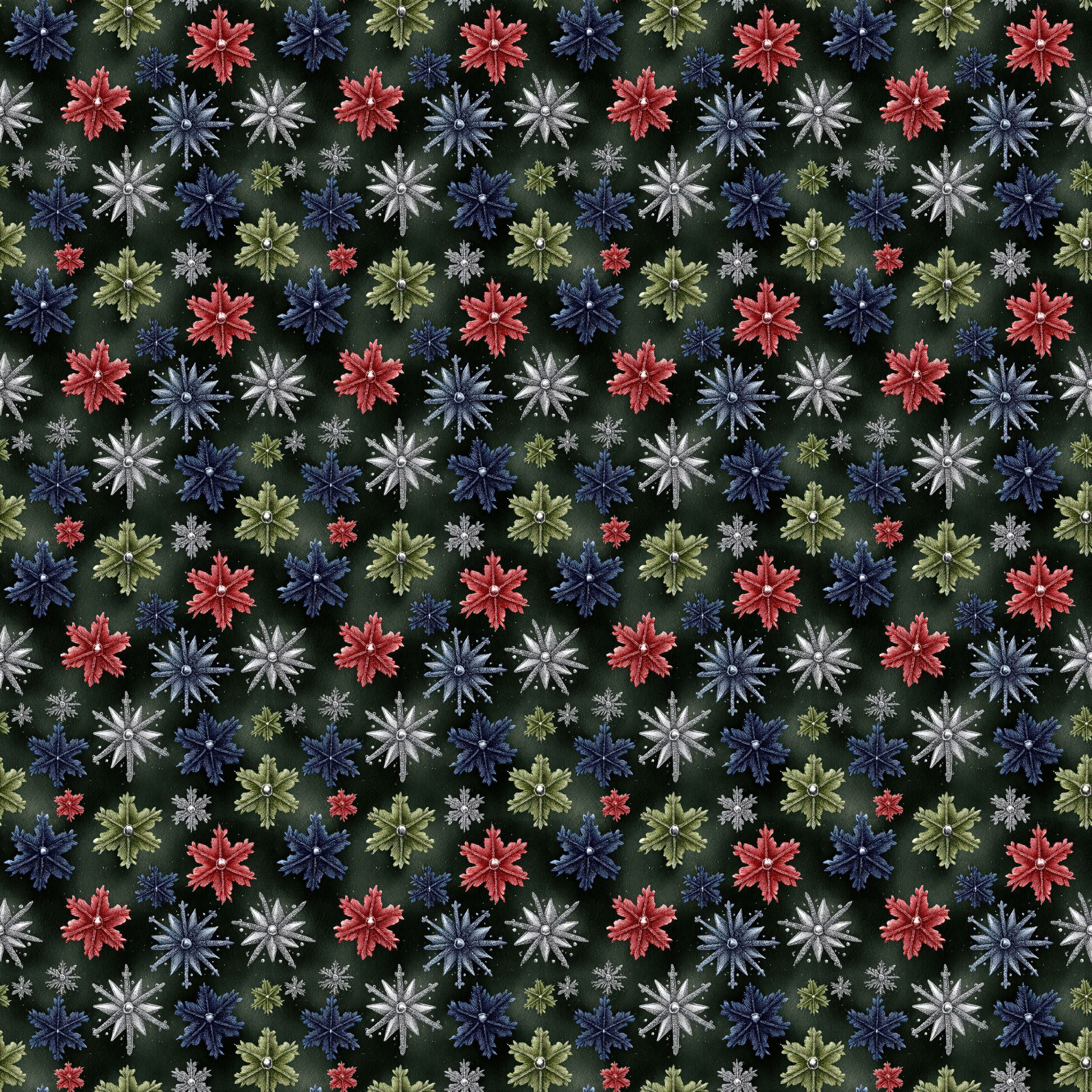 Midnight Mistletoe Collection Midnight Noel 12 x 12 Double-Sided Scrapbook Paper by SSC Designs