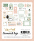 Marry Me Collection 5 x 5 Scrapbook Frames & Tags Embellishments by Echo Park Paper