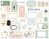 Marry Me Collection 5 x 5 Scrapbook Frames & Tags Embellishments by Echo Park Paper
