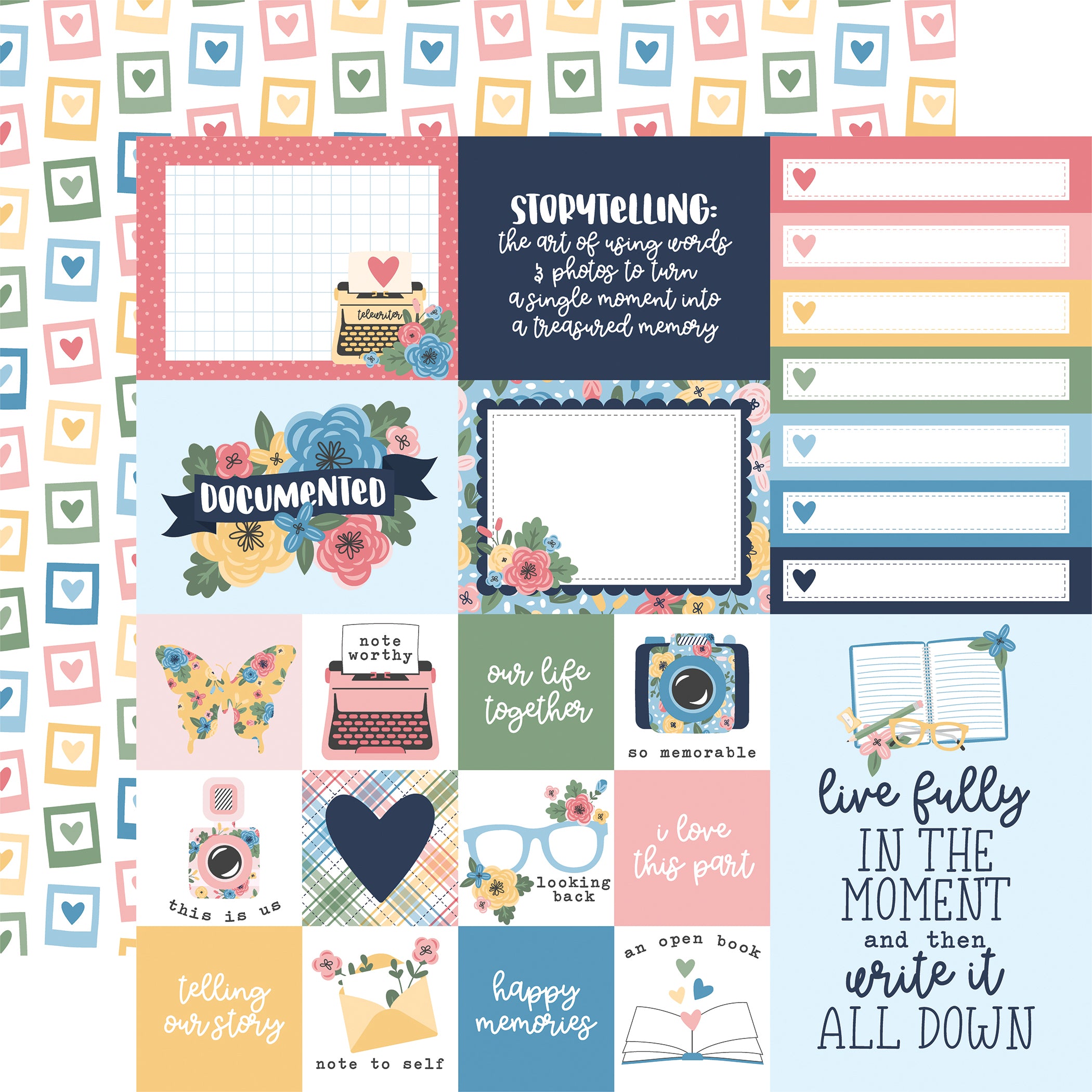 Our Story Matters Collection 12 x 12 Scrapbook Collection Pack by Echo Park Paper