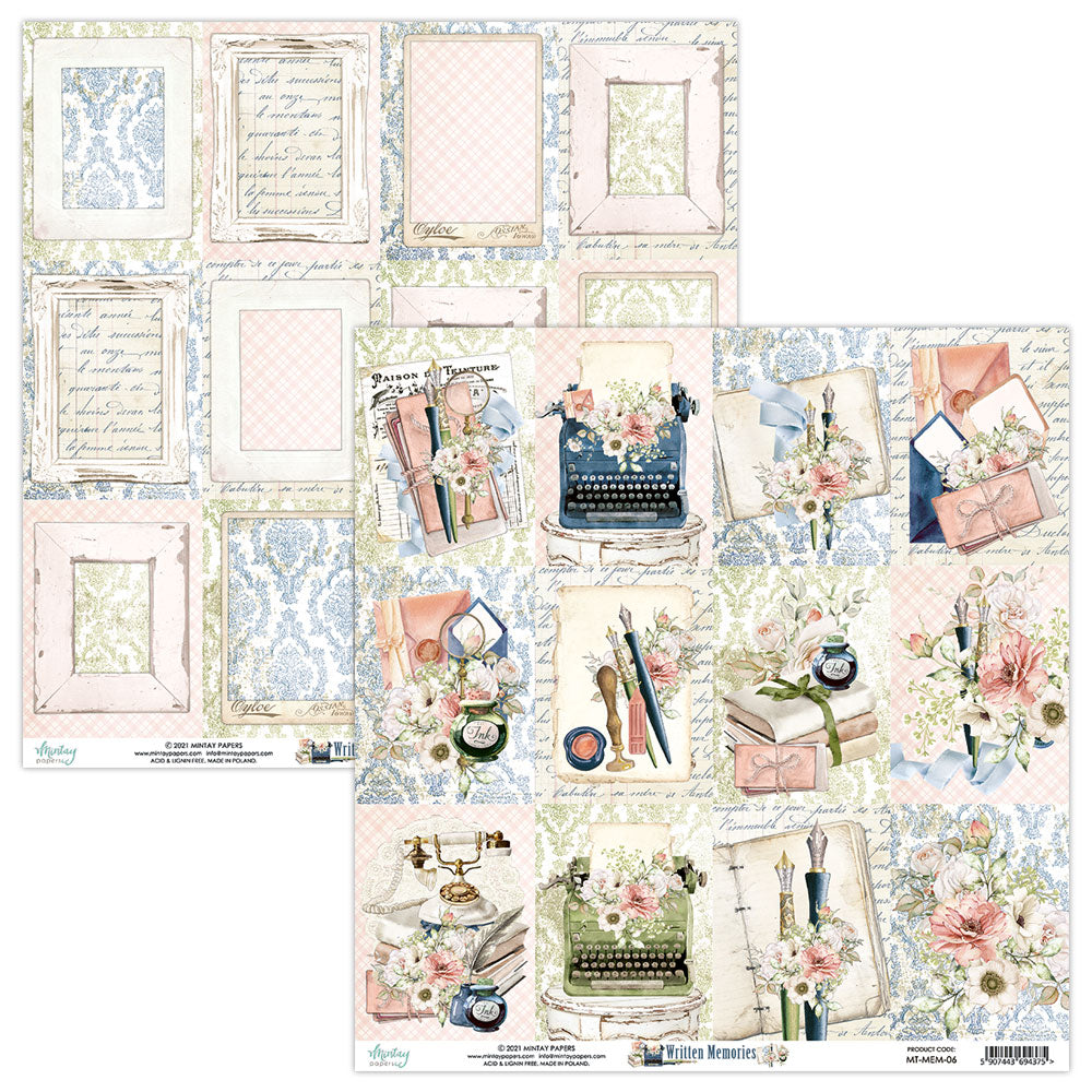 Mintay Papers | Bloomville Scrapbook Collection Kit