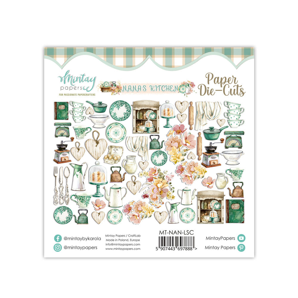 Nana's Kitchen Collection Scrapbook Ephemera by Mintay