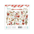 White Christmas Collection Scrapbook Ephemera by Mintay Papers