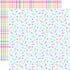 Make a Wish Birthday Girl Collection Celebratory Confetti 12 x 12 Double-Sided Scrapbook Paper by Echo Park Paper