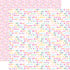 Make a Wish Birthday Girl Collection Make A Wish 12 x 12 Double-Sided Scrapbook Paper by Echo Park Paper