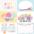 Make a Wish Birthday Girl Collection 6x4 Journaling Cards 12 x 12 Double-Sided Scrapbook Paper by Echo Park Paper