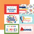 My Favorite Summer 12 x 12 Scrapbook Paper & Sticker Kit by Echo Park Paper - 13 Pieces